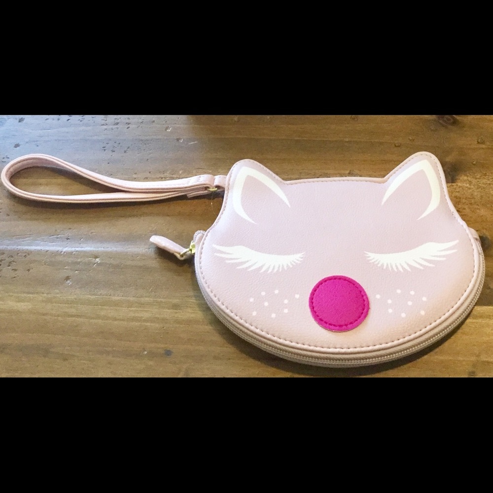 NEW Betsey Johnson Wristlet Kitty Purse - Medium